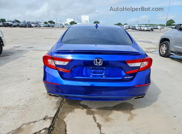 1HGCV1F33LA147614 2020 HONDA ACCORD Blue 