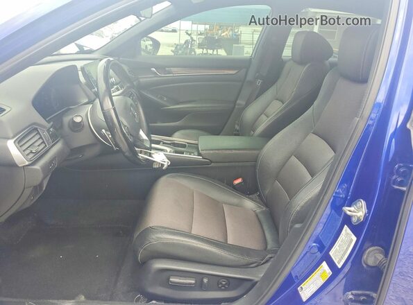 1HGCV1F33LA148200 2020 HONDA ACCORD Blue Widok wnętrza z przodu