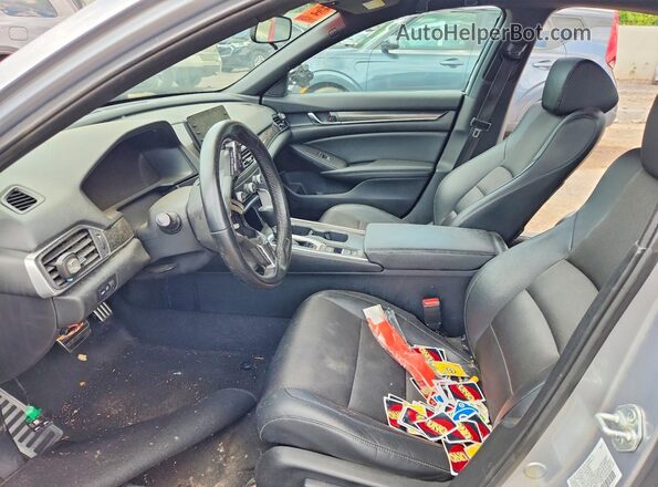 1HGCV1F33MA103307 2021 HONDA ACCORD Silver Սալոնի դիմացի տեսք
