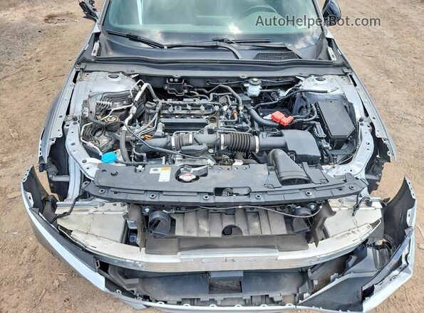 1HGCV1F33MA103307 2021 HONDA ACCORD Silver Սալոնի հետևի տեսք