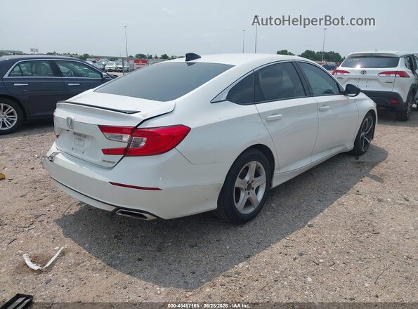1HGCV1F33MA105803 2021 HONDA ACCORD White Trasero derecho