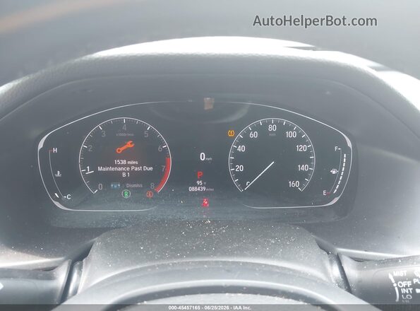 1HGCV1F33MA105803 2021 HONDA ACCORD White Vista de los asientos traseros