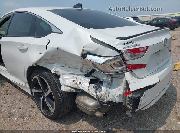 1HGCV1F33MA105803 2021 HONDA ACCORD White Vista frontal