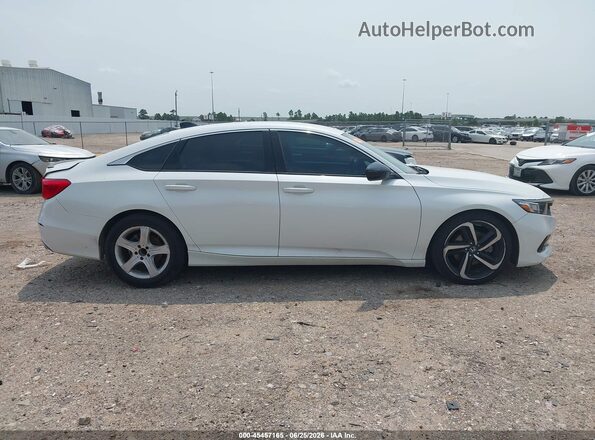 1HGCV1F33MA105803 2021 HONDA ACCORD White Vista interior de 360 grados