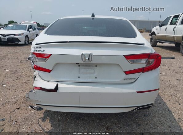 1HGCV1F33MA105803 2021 HONDA ACCORD White 