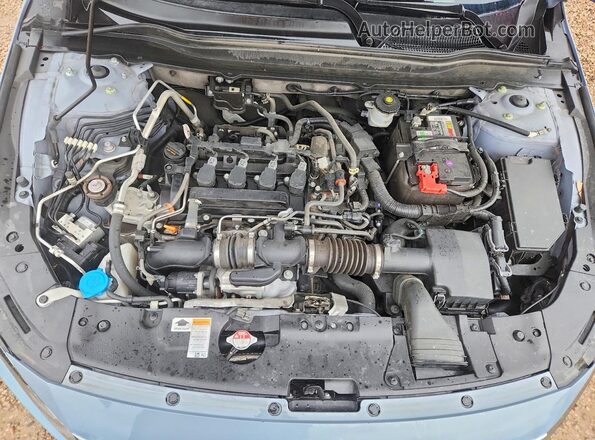 1HGCV1F33MA113741 2021 HONDA ACCORD Серый Вид задней части салона