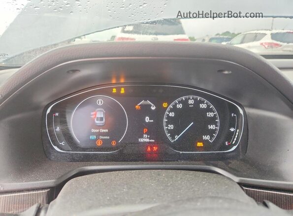 1HGCV1F33MA113741 2021 HONDA ACCORD Серый Вид щитка приборов