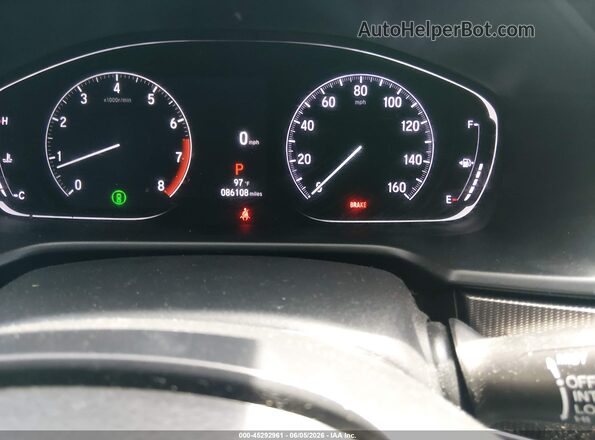 1HGCV1F33NA030263 2022 HONDA ACCORD Navy Widok tylnych siedzeń