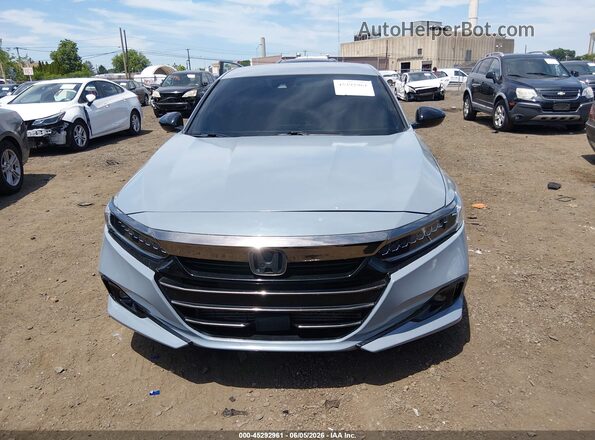 1HGCV1F33NA030263 2022 HONDA ACCORD Navy Widok z przodu