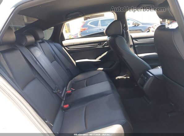 1HGCV1F33NA031252 2022 HONDA ACCORD White Вид наклейки з VIN-кодом