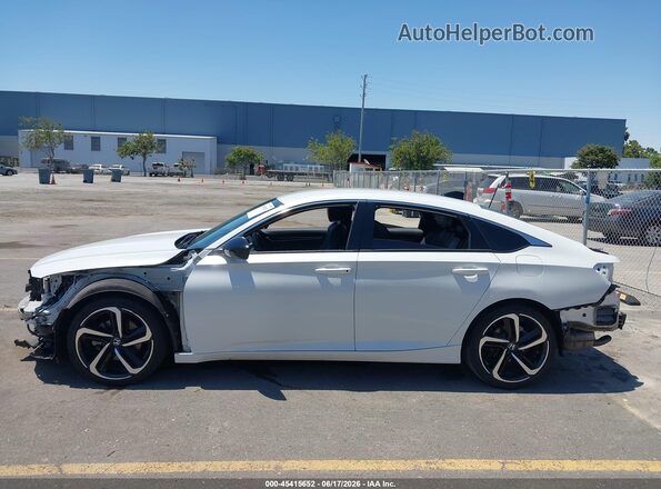 1HGCV1F33NA031252 2022 HONDA ACCORD White Панорамний вид салону 360°