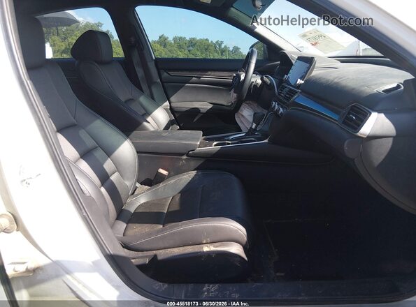 1HGCV1F33NA069077 2022 HONDA ACCORD White Widok wnętrza z przodu