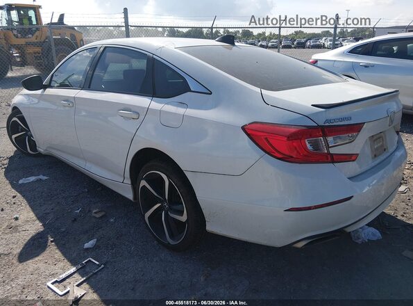 1HGCV1F33NA069077 2022 HONDA ACCORD White Tył lewy