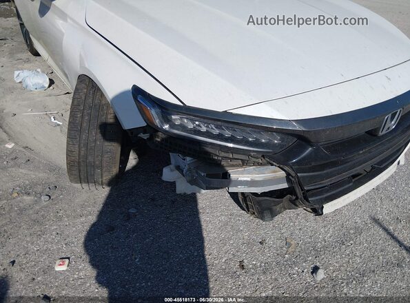 1HGCV1F33NA069077 2022 HONDA ACCORD White Widok z przodu