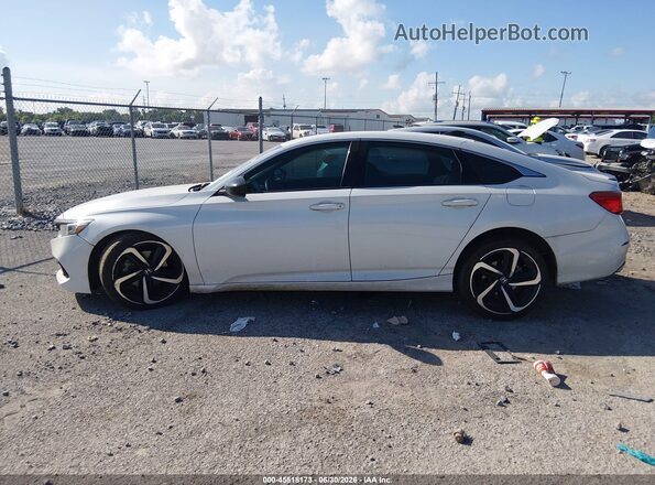 1HGCV1F33NA069077 2022 HONDA ACCORD White Widok wnętrza 360 stopni