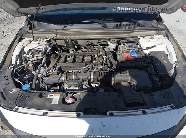 1HGCV1F33NA069077 2022 HONDA ACCORD White Widok z tyłu