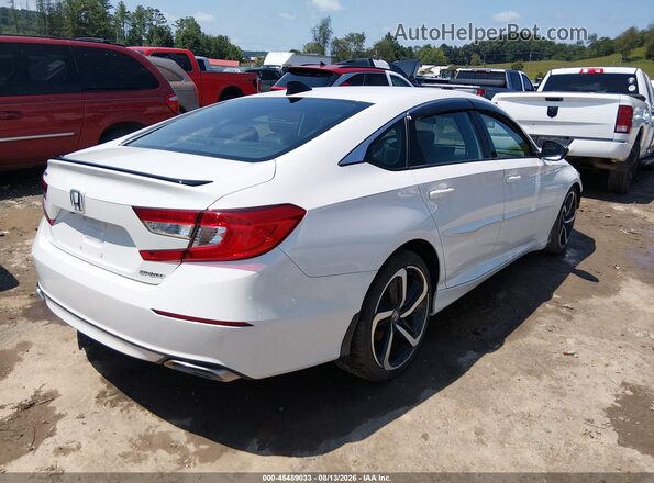 1HGCV1F33NA071122 2022 HONDA ACCORD White Trasero derecho