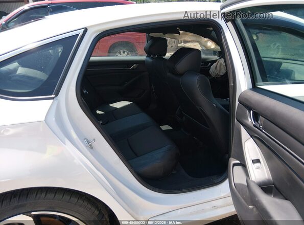 1HGCV1F33NA071122 2022 HONDA ACCORD White Vista de la etiqueta del VIN