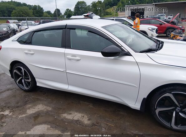 1HGCV1F33NA071122 2022 HONDA ACCORD White Vista interior de 360 grados