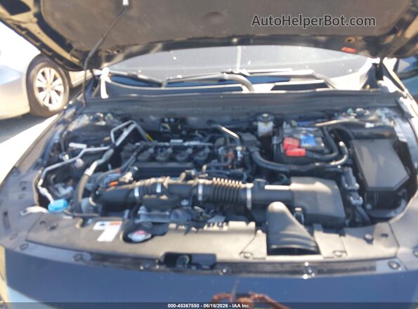 1HGCV1F33NA074392 2022 HONDA ACCORD Черный Вид сзади