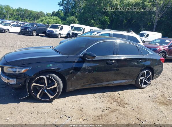 1HGCV1F33NA074392 2022 HONDA ACCORD Черный 