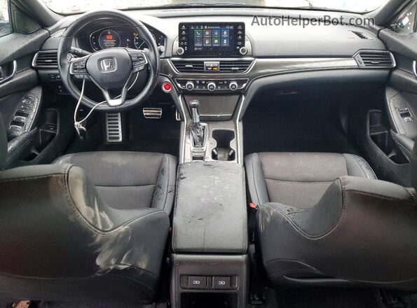 1HGCV1F33NA110792 2022 HONDA ACCORD White 