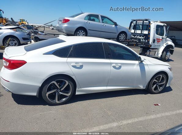 1HGCV1F34JA102226 2018 HONDA ACCORD White Սալոնի 360 աստիճան տեսք
