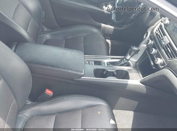 1HGCV1F34JA188850 2018 HONDA ACCORD Black წინა სალონის ხედი