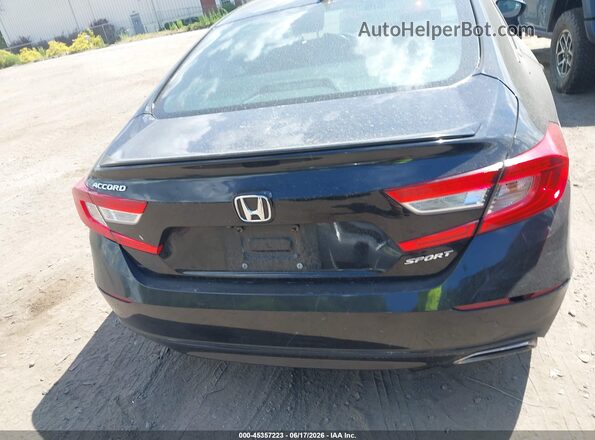 1HGCV1F34JA203394 2018 HONDA ACCORD Black 