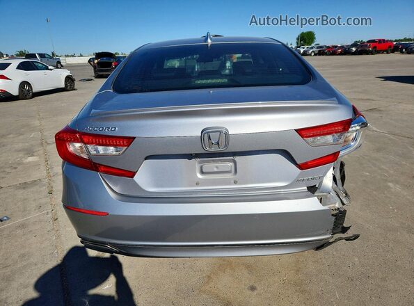 1HGCV1F34JA244981 2018 HONDA ACCORD Silver 