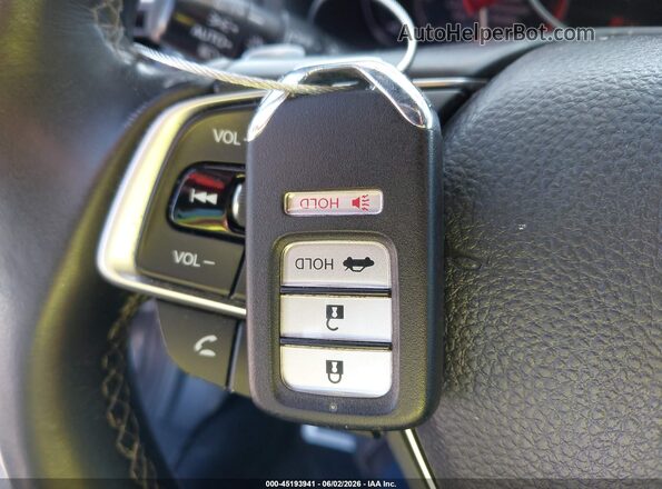 1HGCV1F34KA061405 2019 HONDA ACCORD Gray წინა პანელის ხედი
