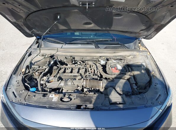 1HGCV1F34KA061405 2019 HONDA ACCORD Gray უკანა ხედი