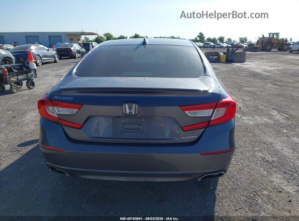1HGCV1F34KA061405 2019 HONDA ACCORD Gray 