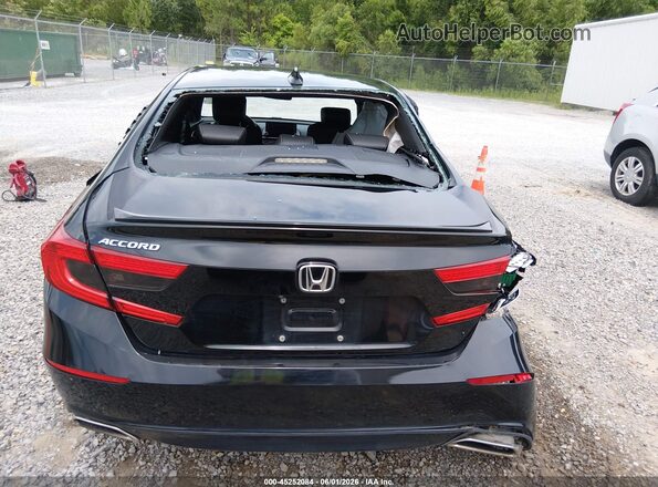 1HGCV1F34KA088121 2019 HONDA ACCORD Черный 