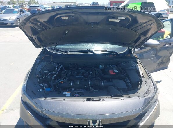 1HGCV1F34KA098289 2019 HONDA ACCORD Gray Հետևի տեսք