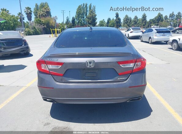 1HGCV1F34KA098289 2019 HONDA ACCORD Gray 