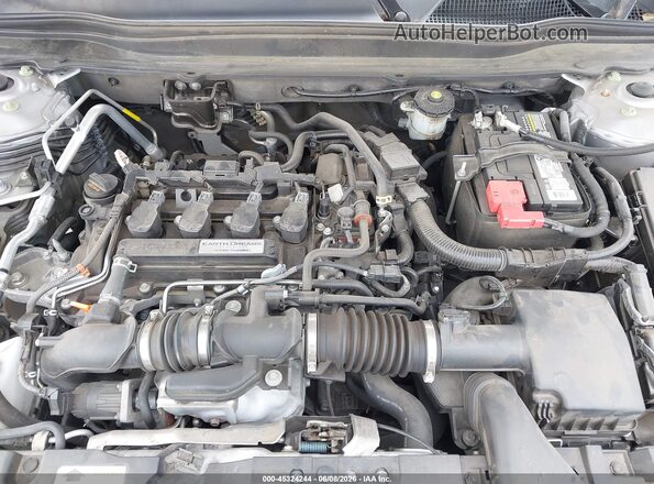 1HGCV1F34KA141769 2019 HONDA ACCORD Silver Vista trasera