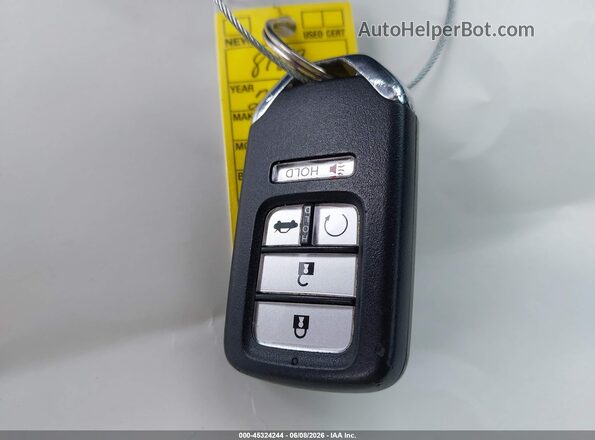 1HGCV1F34KA141769 2019 HONDA ACCORD Silver Vista del salpicadero