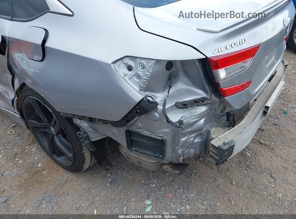1HGCV1F34KA141769 2019 HONDA ACCORD Silver 