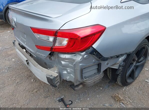 1HGCV1F34KA141769 2019 HONDA ACCORD Silver 