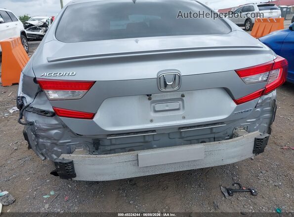 1HGCV1F34KA141769 2019 HONDA ACCORD Silver 