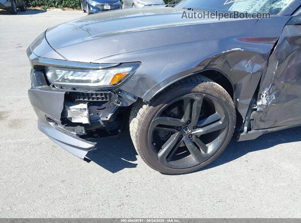 1HGCV1F34LA002825 2020 HONDA ACCORD Gray Vista frontal