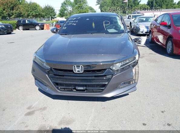 1HGCV1F34LA002825 2020 HONDA ACCORD Gray Vista del cuadro de instrumentos