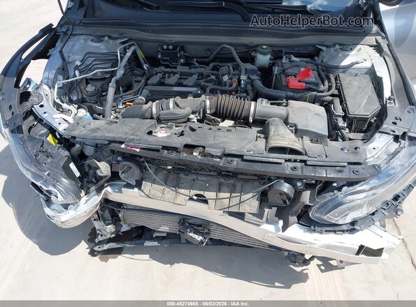 1HGCV1F34LA120194 2020 HONDA ACCORD Silver Rear view