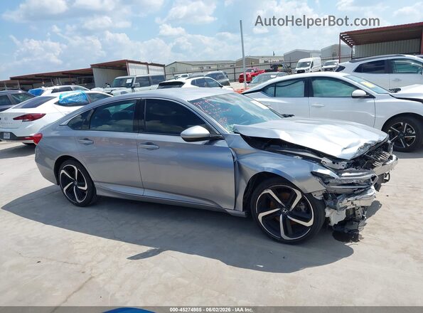 1HGCV1F34LA120194 2020 HONDA ACCORD Silver 360 interior view