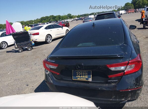 1HGCV1F34LA137514 2020 HONDA ACCORD Black 