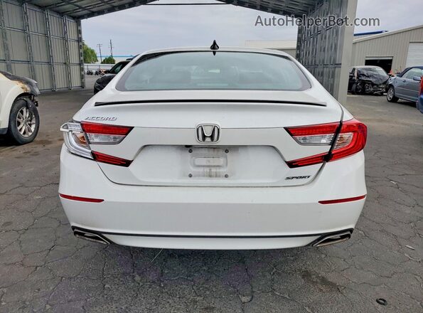 1HGCV1F34MA057468 2021 HONDA ACCORD White 