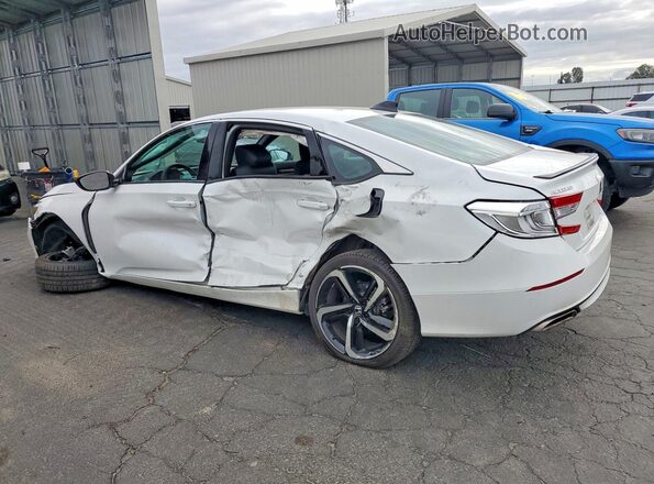 1HGCV1F34MA057468 2021 HONDA ACCORD White 
