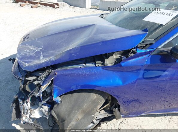 1HGCV1F34MA109357 2021 HONDA ACCORD Blue Widok z przodu