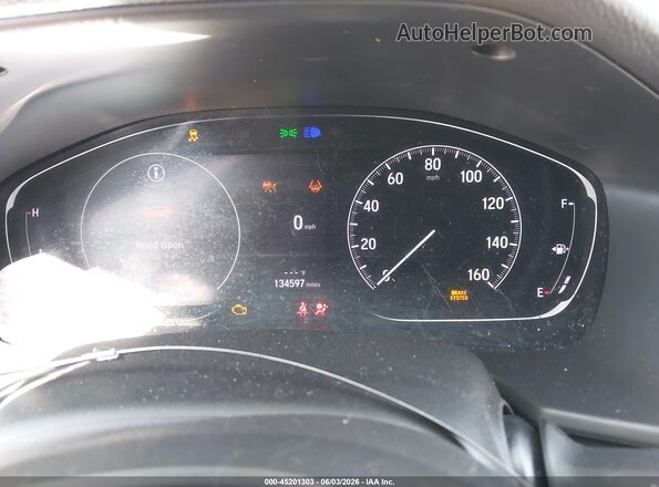 1HGCV1F34MA109357 2021 HONDA ACCORD Blue Widok tylnych siedzeń